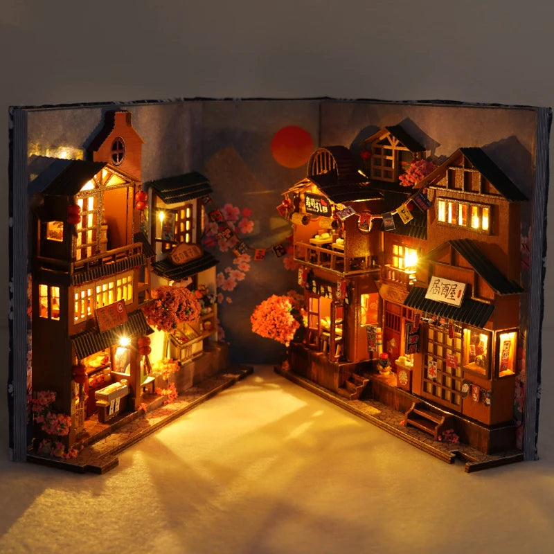CozyCrafts™ | 3D Japanese Book Nook