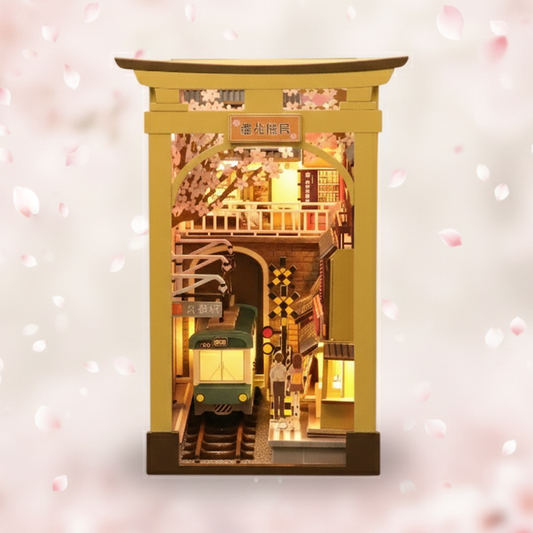 CozyCrafts™ | 3D Sakura Book Nook